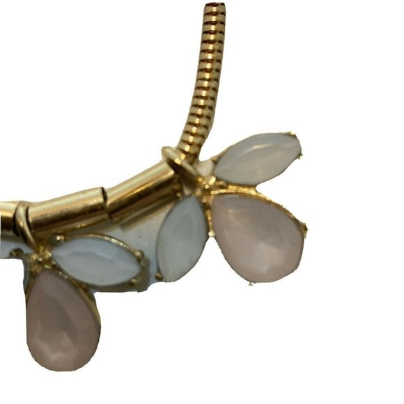 Goldtone Snakechain Spring Shades Necklace - Picture 4 of 9